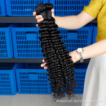 Cuticle Aligned Hair, Raw Virgin Brazilian Hair Bulk Dundle Deal, Unprocessed Virgin Hair Vendors